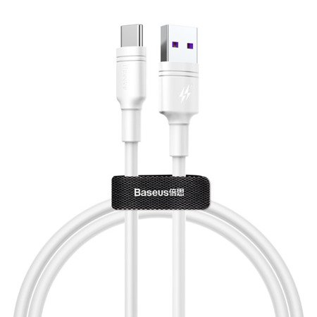 Baseus Double-ring / Kabel USB - Type-C Huawei SuperCharge 5A Quick Charge 3.0 1m EOL