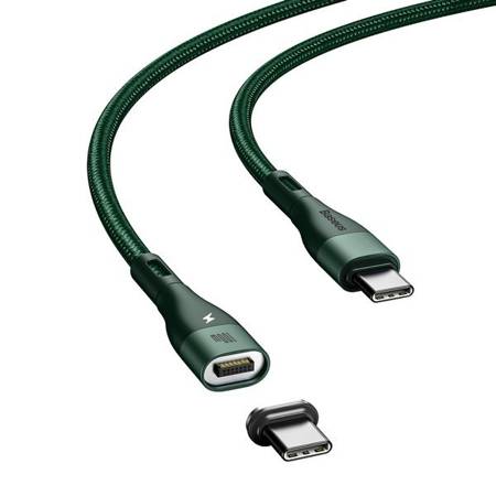 Baseus Zinc Magnetic | Magnetický kabel USB-C Type-C 100W QC 4.0+ PD Huawei SCP 5A Samsung AFC 1,5 m EOL kabel